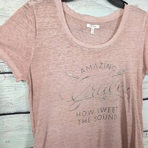 Maurices M Pink “Amazing Grace” Graphic Tee - Picture 3 of 8